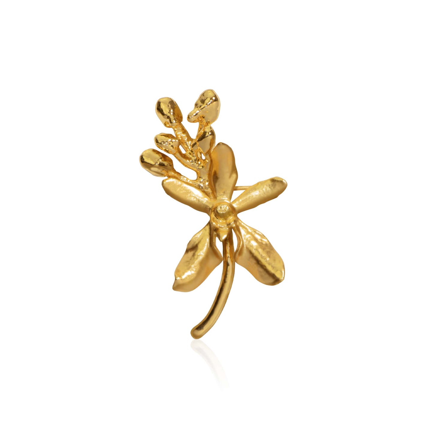 RISIS X Singapore Botanic Gardens Renanthera Brooch