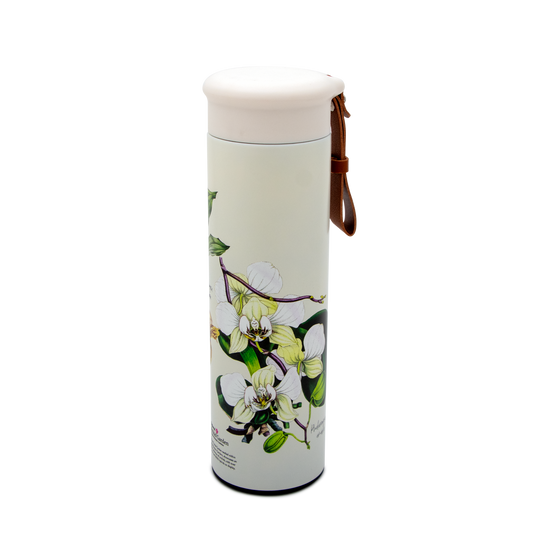 Stanhopea and Phalaenopsis Orchids Thermo Flask