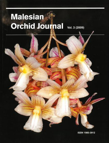 Malesian Orchid Journal 2009, Vol 3
