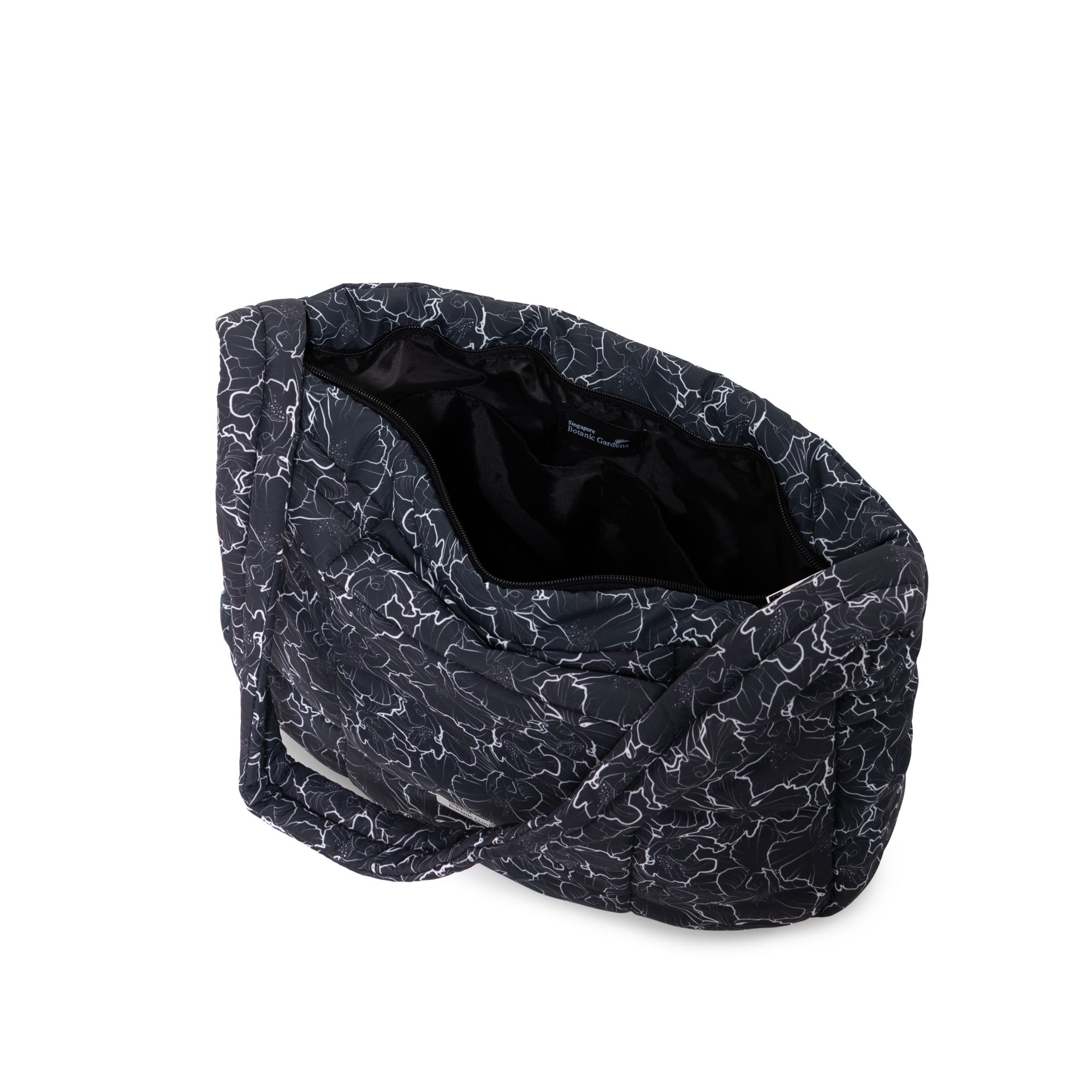 Vanda Miss Joaquim Puffy Quilted Handbag Bag – Black (Large