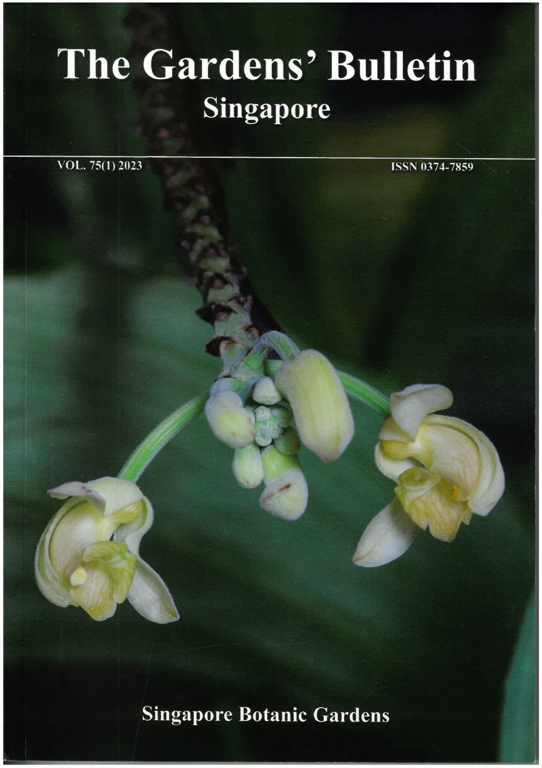 The Gardens’ Bulletin Singapore 2023, Vol. 75 (1)