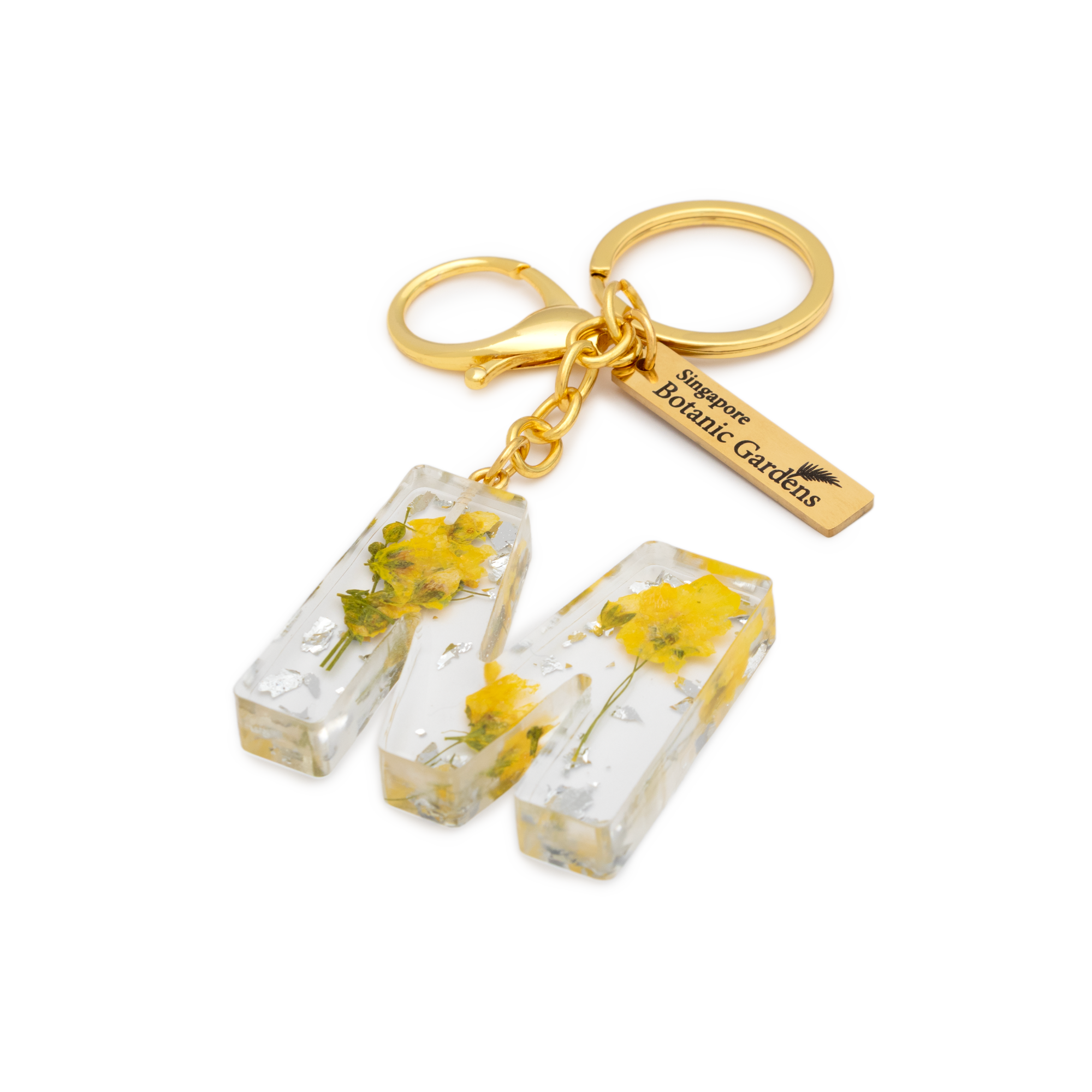 Pressed Blooms Alphabet Keychain (M) – Singapore Botanic Gardens ...