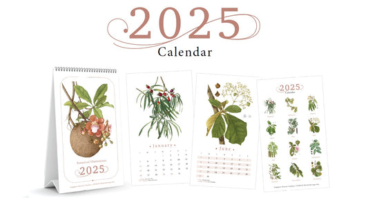 Singapore Botanic Gardens Desk Calendar 2025