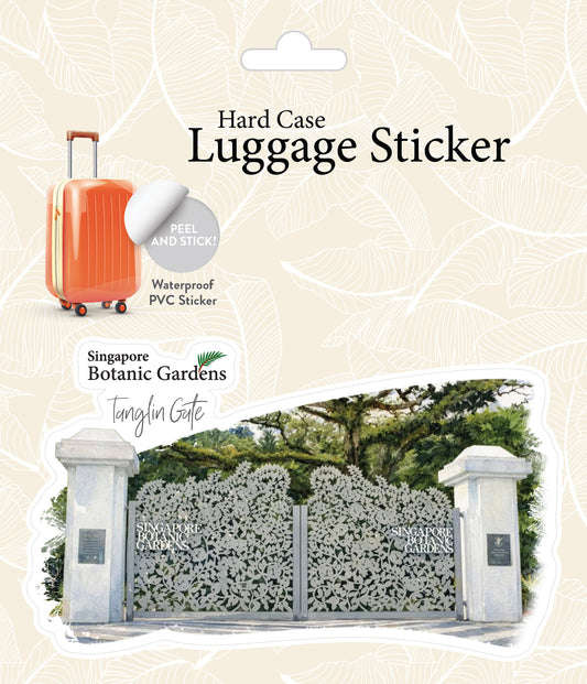 Botanic Luggage Sticker – Historic Tanglin Gate