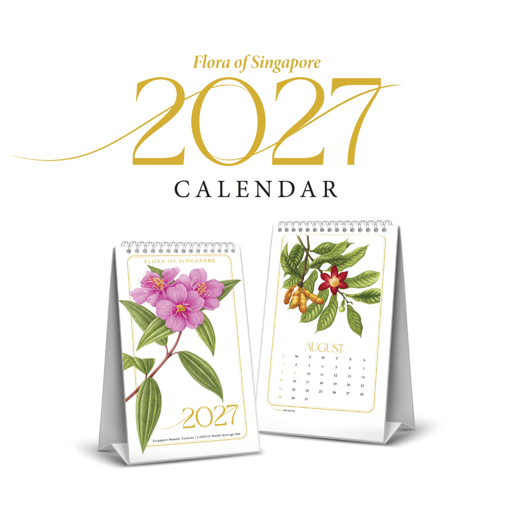 Singapore Botanic Gardens Desk Calendar 2027