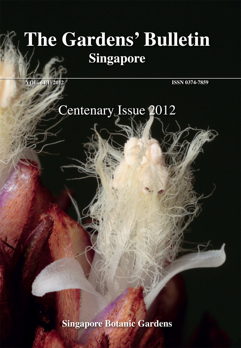 The Gardens' Bulletin Singapore 2012, Vol. 64 (1)